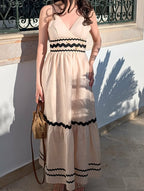 Robe " Emma" Beige