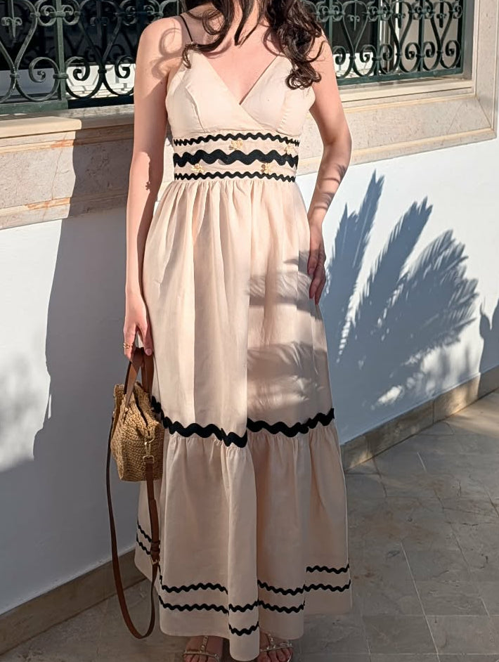 Robe " Emma" Beige