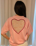 T-shirt Cœur Rose