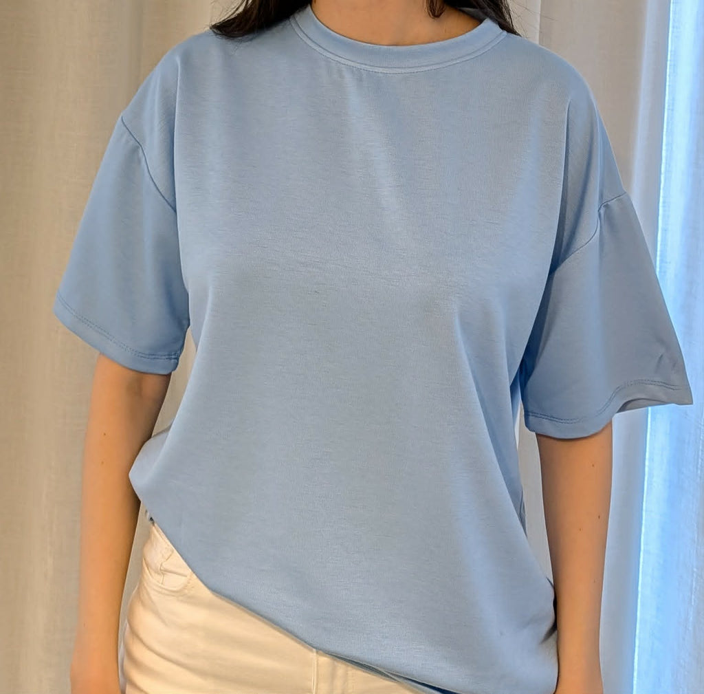 T-shirt Cœur Bleu